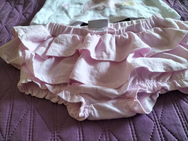 Completo neonata: maglietta e culotte