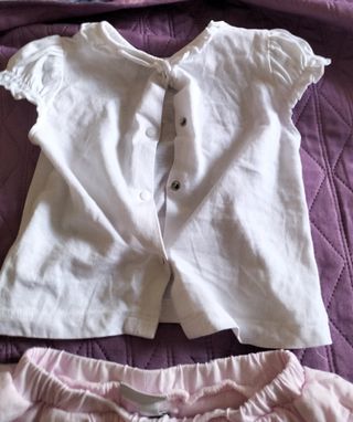 Completo neonata: maglietta e culotte