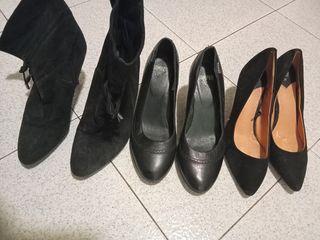 Botines y Zapatos Camper Negros Talla 36