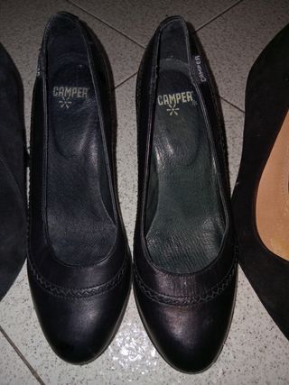 Botines y Zapatos Camper Negros Talla 36