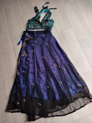 Falda y top Bollywood