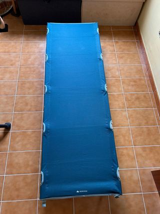 Cama plegable Quechua azul