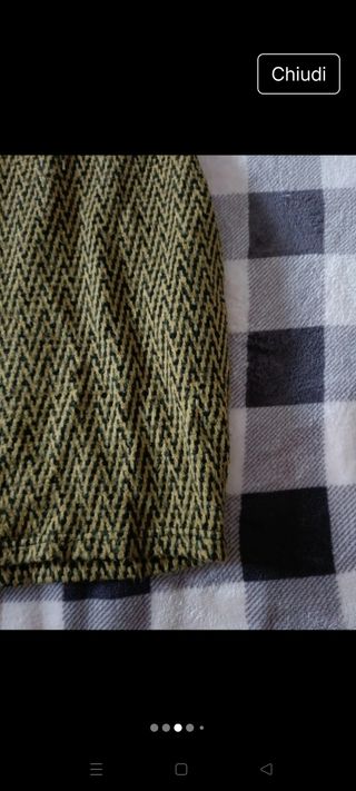 Vestitino in maglia verde