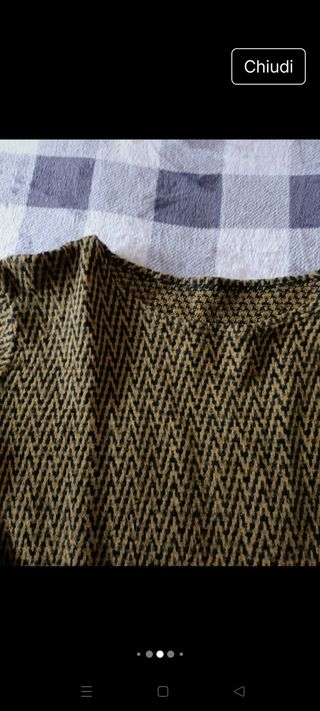 Vestitino in maglia verde