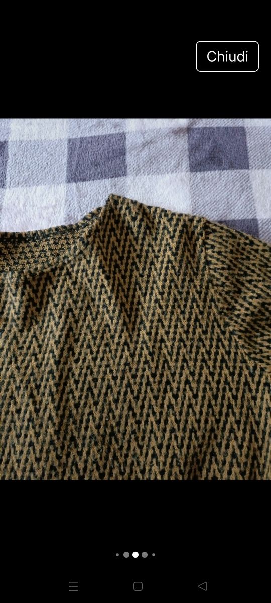 Vestitino in maglia verde