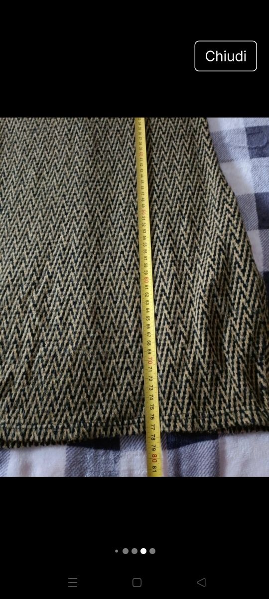 Vestitino in maglia verde