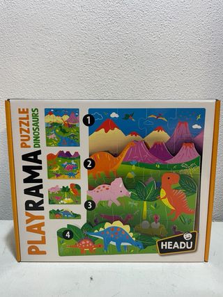 Puzzle 3D Dinosaurs Headu Playrama