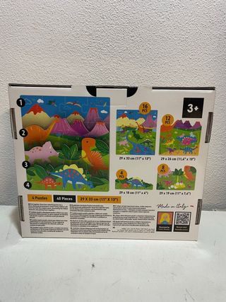Puzzle 3D Dinosaurs Headu Playrama