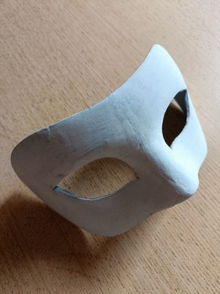 Máscara Veneciana Artesanal ojos colombina. Nueva.