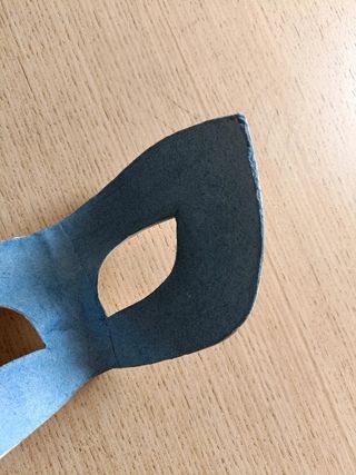 Máscara Veneciana Artesanal ojos colombina. Nueva.