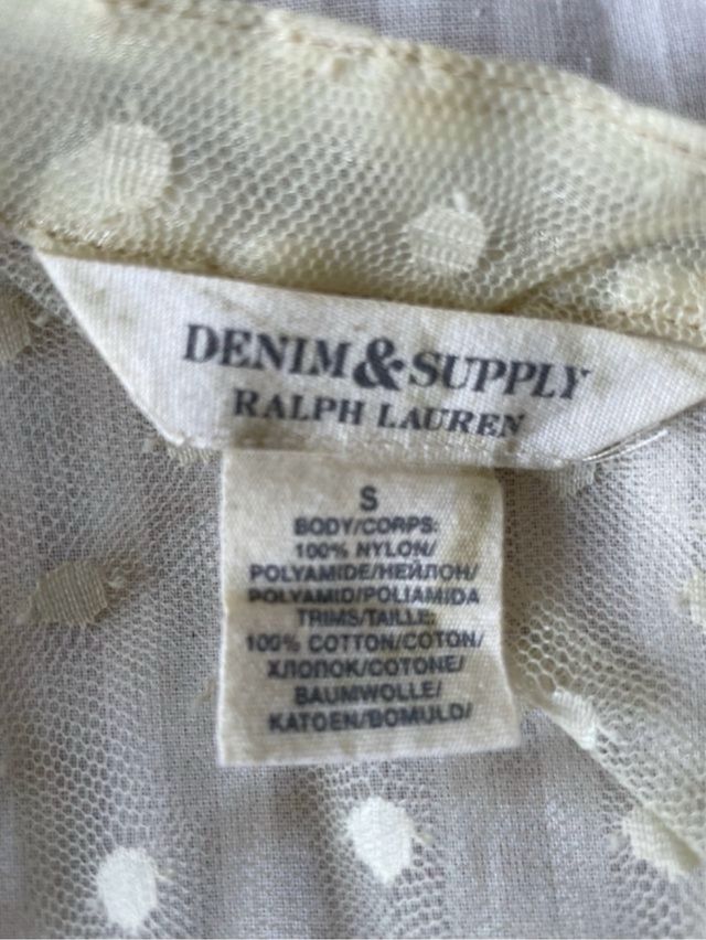 Blusa Ralph Lauren Beige