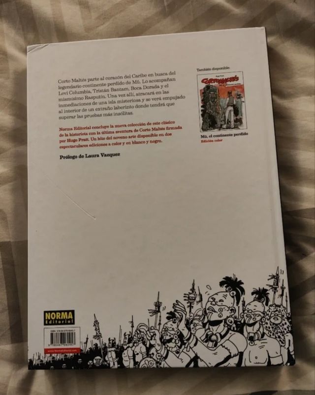 CORTO MALTES 12. MU, EL CONTINENTE PERDIDO. ED B/N