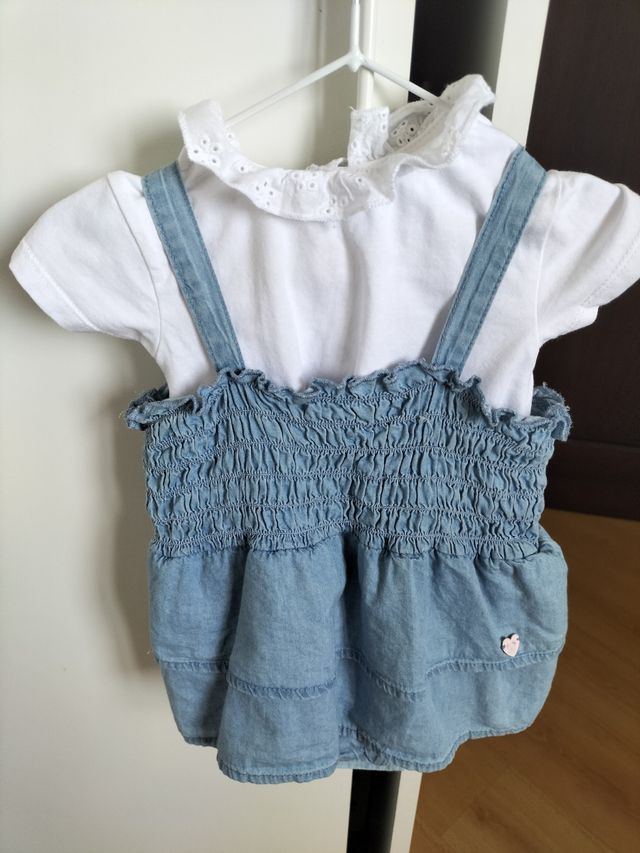 Salopette estiva neonata