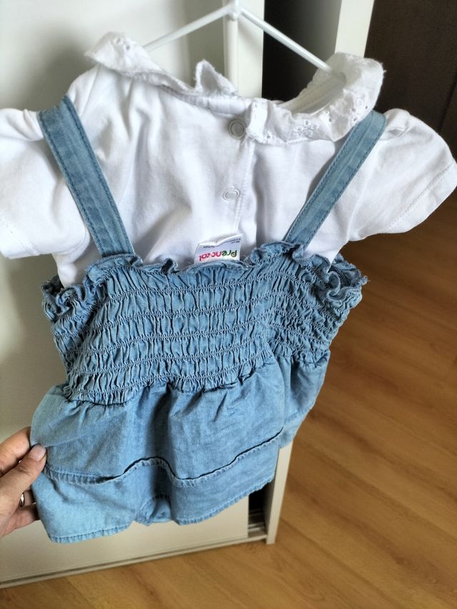 Salopette estiva neonata