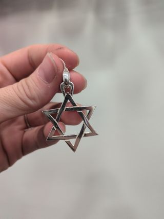 Estrella de David Plata