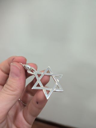 Estrella de David Plata