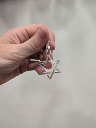 Estrella de David Plata
