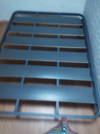 Somier de láminas con patas 1,35m