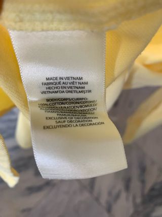 Polo Ralph Lauren Camisa Manga Larga Amarilla XL