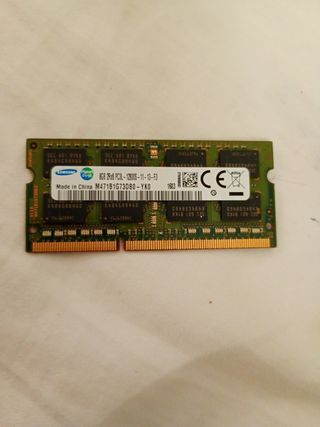 Memoria RAM Samsung 8GB DDR3L