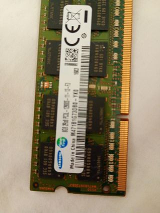 Memoria RAM Samsung 8GB DDR3L