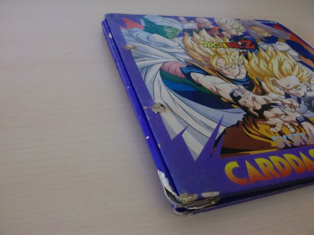 Dragon ball Carddass system file purple (Bad cond)