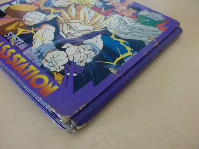 Dragon ball Carddass system file purple (Bad cond)