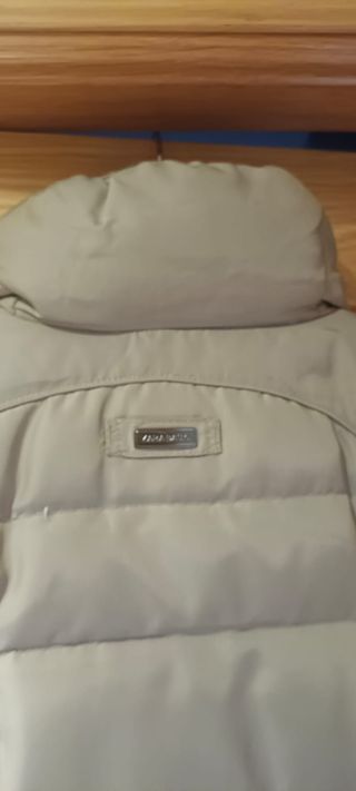 Abrigo camel Zara Talla L
