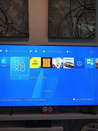 Consola PS4 (PlayStation 4) Negra + Mandos