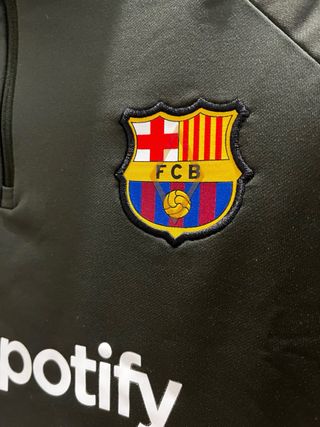 Chándal FC Barcelona Nike Niño Negro