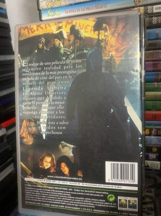 2 Películas Leyenda Urbana vhs caratula 3D