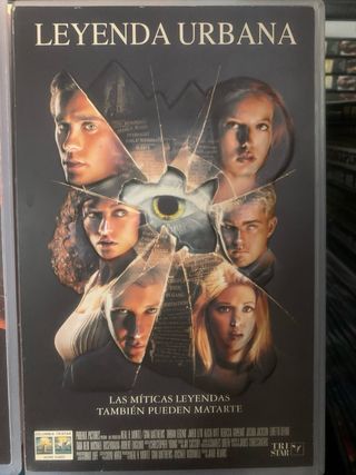 2 Películas Leyenda Urbana vhs caratula 3D