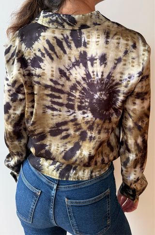 Blusa Stradivarius Tie-Dye