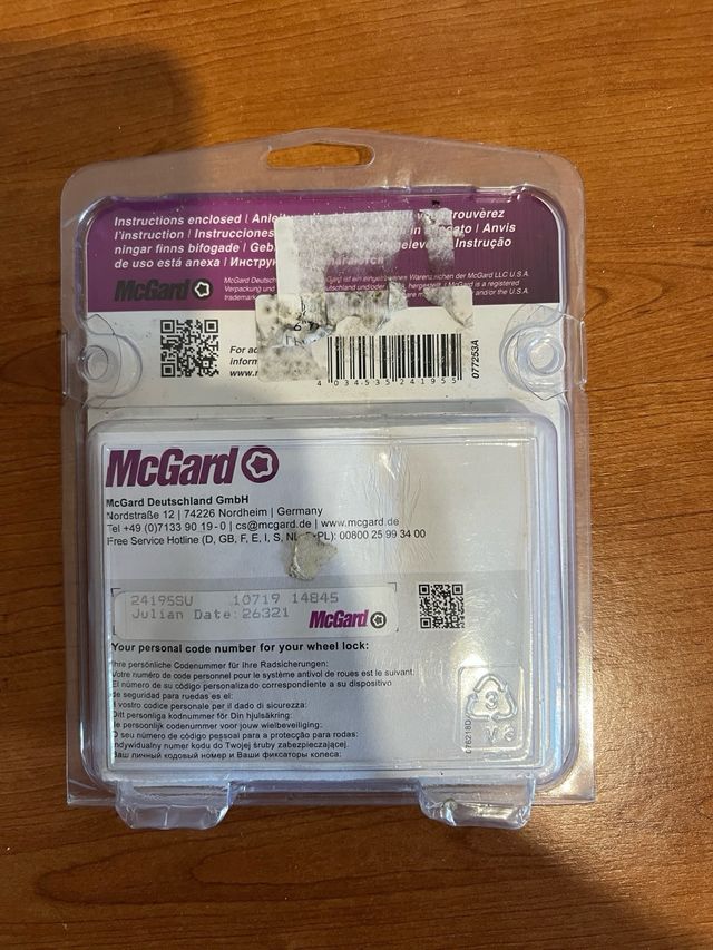 Tuerca McGard Original SU Cromado 24538SU