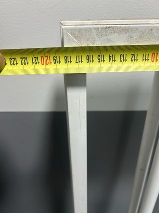 Rejas de aluminio blancas