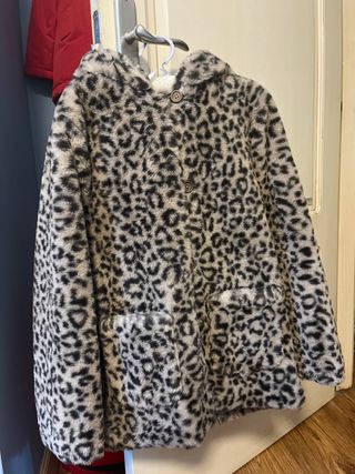 Plumas pelo leopardo talla GRANDE de niña 11-12