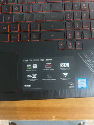 Portátil Asus Negro