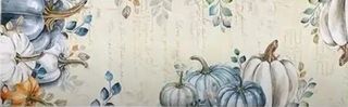 Runner da Tavola Zucca Azzurra 33x90cm