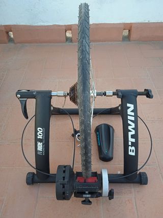 Rodillo B'TWIN IN'RIDE 100 Bicicleta 26