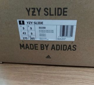 Adidas Yeezy Slide Gris Pizarra Talla 43