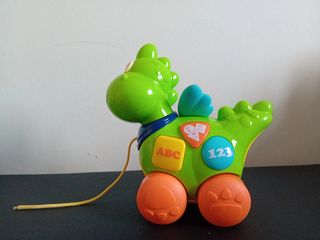 Dragón, caracol y avión con música