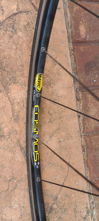 Bicicleta Carretera Cannondale Amarilla