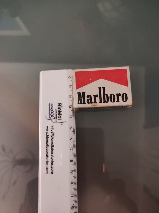 Scatola fiammiferi vintage Marlboro