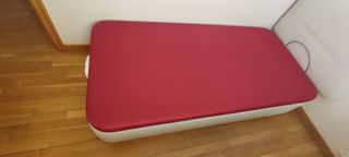 Cama 90x190 BEDLAN con canapé polipiel