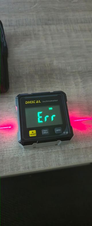 Nivel laser Inclinómetro Digital Mini Imán