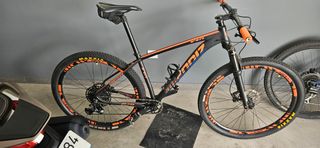 MTB Mendiz X10, 28 Naranja/Negro