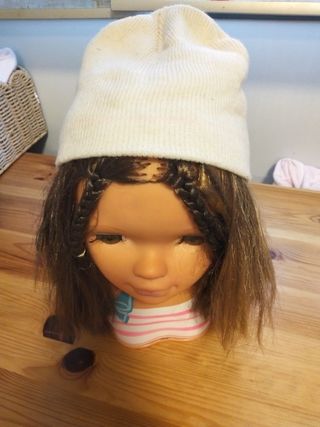 Gorro de lana tejido