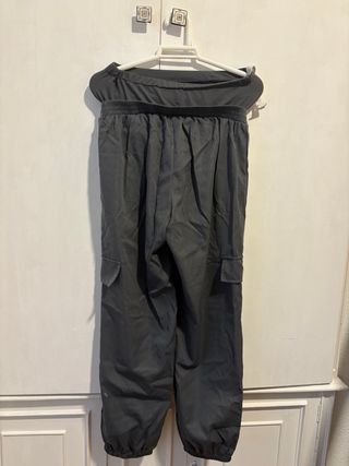Pantalón premamá gris