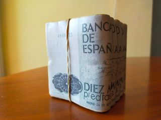 Hucha billetes 10.000 pesetas 