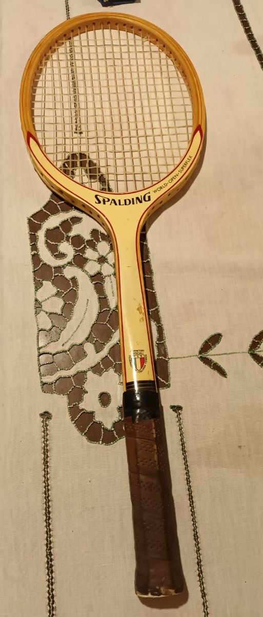 Racchetta Spalding Legno Anni '70